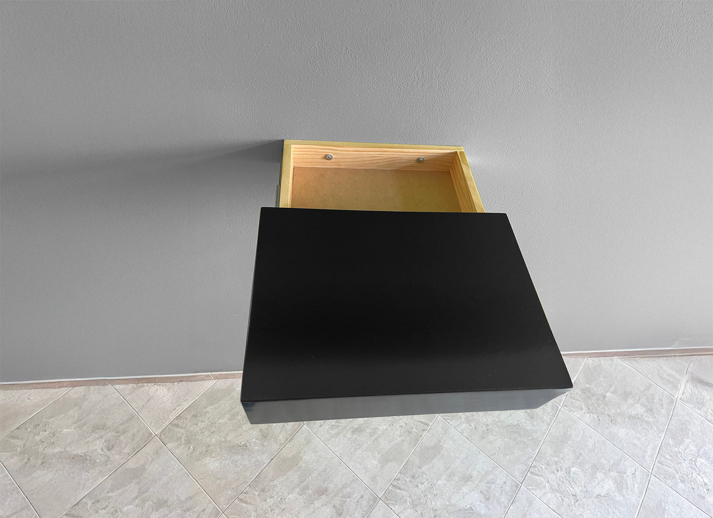 ESTANTERĂŤA FLOTANTE BLACK