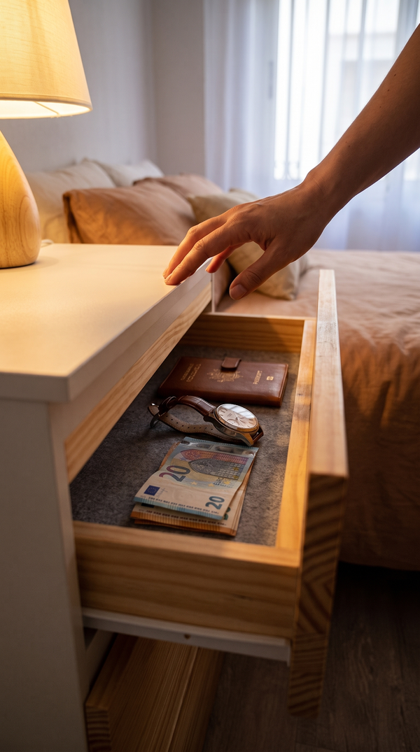 Beste verstopplaatsen slaapkamer Beetle Wood