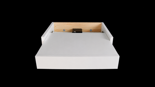 Wandregal mit integriertem Geheimfach — Beetle Wood