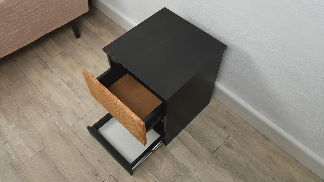 Cabecero de cama con compartimento secreto oculto — Beetle Wood