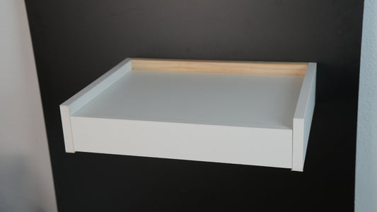 Mensola a parete con cassetto segreto — Beetle Wood