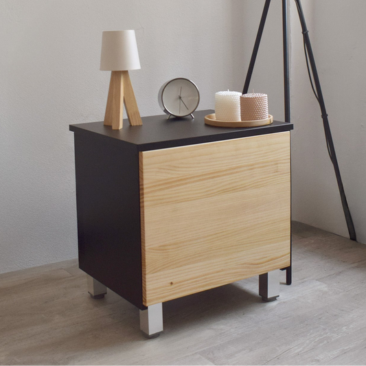 Cassaforte a muro vs mobile cassaforte con vano segreto — Beetle Wood FanVault