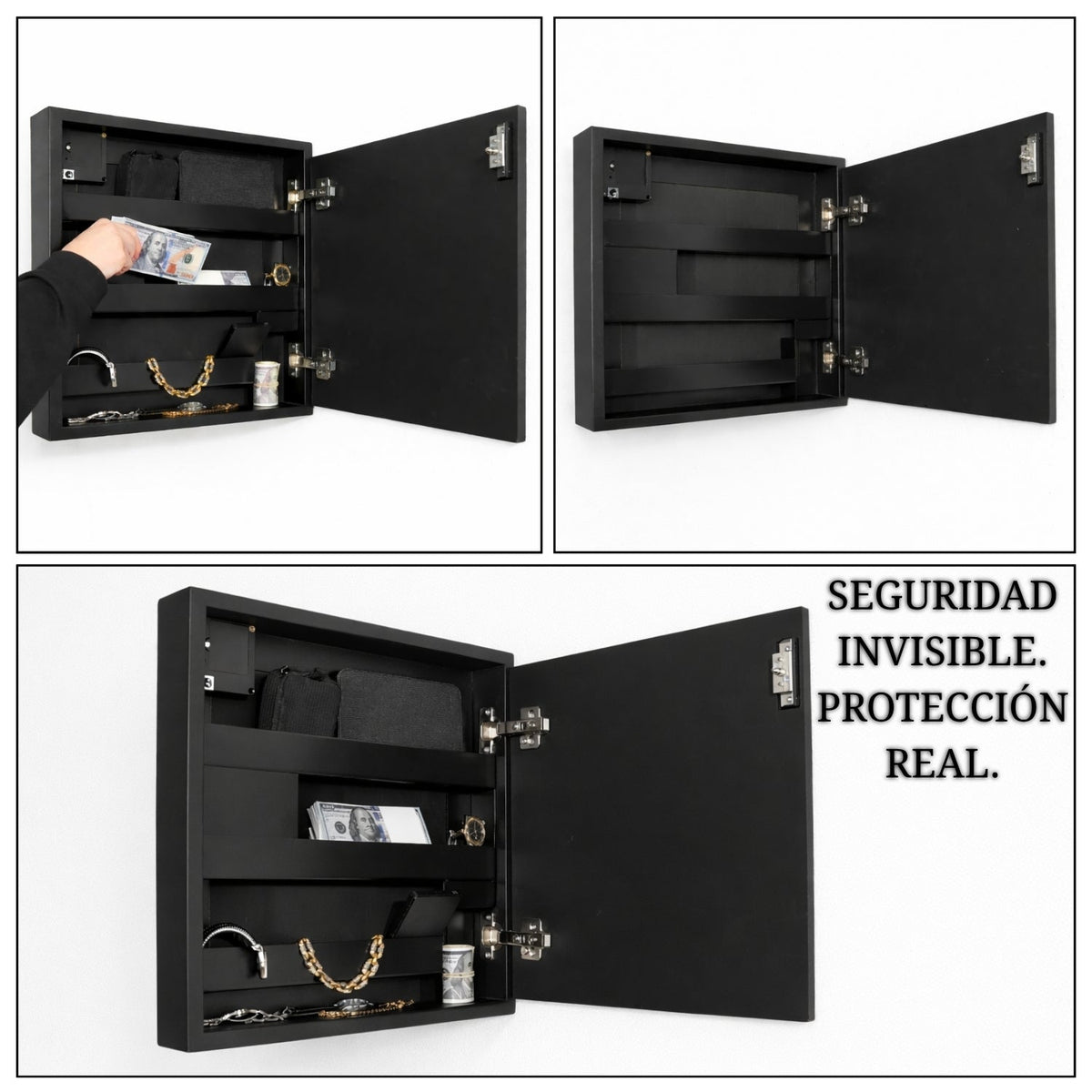 BeetleLux Negro — seguridad invisible